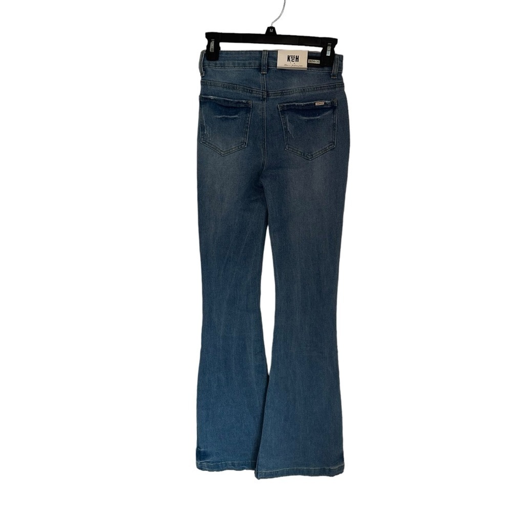 Kosch flare button Jeans Size 0 NWT - Picture 2 of 4